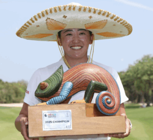 Chisato Iwai lors du Mexico Riviera Maya Open