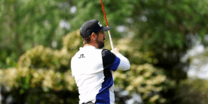 Matthieu Pavon lors du PGA Championship 2025