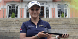 Sara Brentcheneff lors du Super Bock Ladies Open
