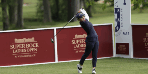 Sara Brentcheneff lors le Super Bock Ladies Open