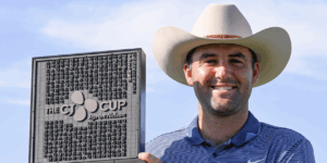 Scottie Scheffler lors de la CJ Cup Byron Nelson