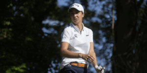 Valentine Delon lors du Jabra Ladies Open