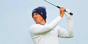 Matt Fitzpatrick lors du 153e Open britannique - via Twitter @DPWorldTour