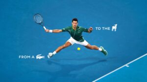 Djokovic x Lacoste : le Crocodile devient GOAT