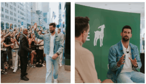 Djokovic x Lacoste : le Crocodile devient GOAT