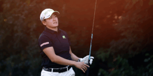 Akie Iwai lors du CPKC Women’s Open - via Twitter @LPGA