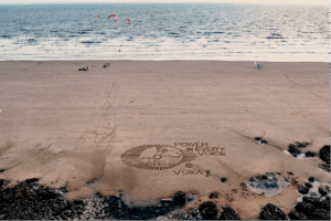 Voxa Sand Art célèbre le golf féminin