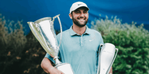 Scottie Scheffler lors du BMW Championship - via Twitter @BMWchamps