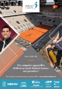 À Roland-Garros, Debout en Bouts défile pour l’égalité des droits aux prothèses
