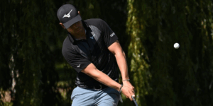 Adrien Saddier lors du FedEx Open de France