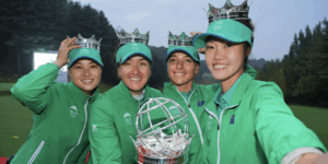 L'Australie vainqueur du Hanwha LIFEPLUS International Crown 2025 - via Twitter @LPGA