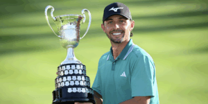 Marco Penge lors de l’Open d’Espagne 2025 - via Twitter @DPWorldTour