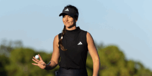 Linn Grant lors de l’Annika Driven by Gainbridge at Pelican - via Twitter @LPGA
