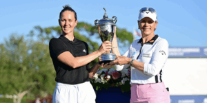 Linn Grant lors du Annika Driven by Gainbridge at Pelican - via Twitter @LPGA