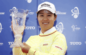 Nasa Hataoka lors du TOTO Japan Classic - via Twitter @LPGA