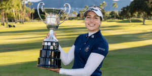 Nastasia Nadaud lors de l’Andalucia Costa del Sol Open de España - Crédits © : Tristan Jones / LET