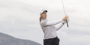 Perrine Delacour lors des LPGA Q-Series 2025 - Crédits © : Tristan Jones / LET