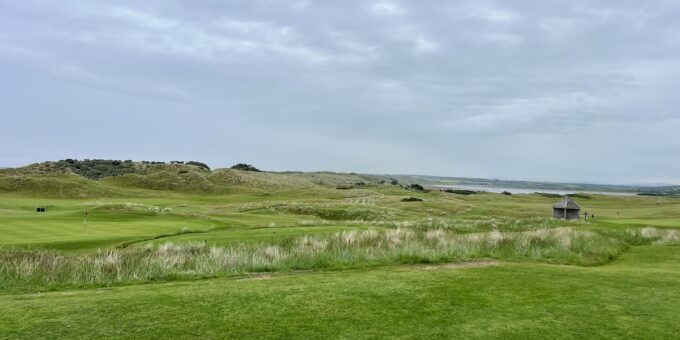 Castlerock golf club vue du parcours