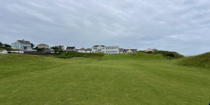 Castlerock golf club finish du 18