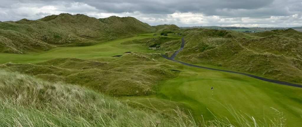 Porstewart Golf Club vue sur les trous 2 et 3