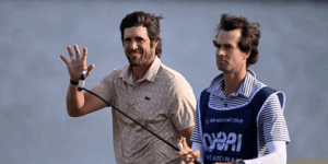 Nacho Elvira lors du Dubaï Invitational - via DP World Tour