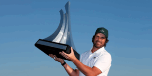 Nacho Elvira lors du Dubai Invitational - via Twitter @DPWorldTour