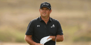 Patrick Reed lors du Hero Dubai Desert Classic - via Twitter @DPWorldTour