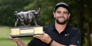 Casey Jarvis lors du Magical Kenya Open - via Twitter @DPWorldTour