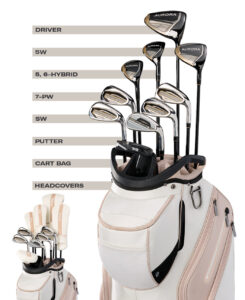 Wilson Aurora : un kit complet pensé pour les golfeuses