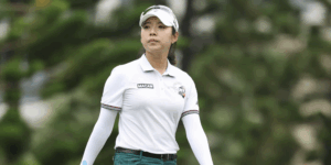 Mi Hyang Lee lors du Blue Bay LPGA - via LPGA