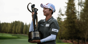 Hyo-Joo Kim lors de la Fortinet Founders Cup - via Twitter @LPGA