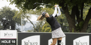 Céline Herbin lors du Joburg Ladies Open - Crédits : Tristan Jones / LET