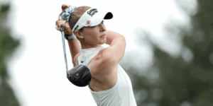 Nelly Korda lors du Chevron Championship - via LPGA