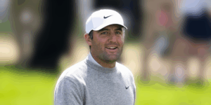 Scottie Scheffler lors du PGA Championship - via Twitter @PGATour