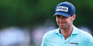 Alex Smalley lors du PGA Championship - via Twitter @PGATour