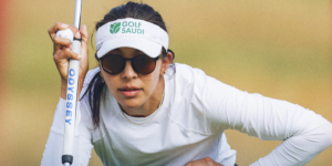 Alison Lee lors de l'U.S. Women's Open - via Twitter @uswomensopen