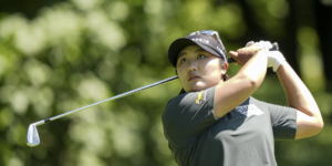 Haeran Ryu lors du KPMG Women's PGA Championship - via Twitter @KPMGWomensPGA