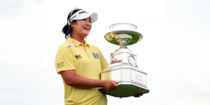 Haeran Ryu lors du KPMG Women's PGA Championship - via Twitter @LPGA