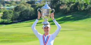 Nelly Korda lors de l'U.S. Women's Open - via Twitter @LPGA