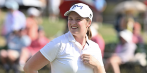 Lottie Woad lors du The Amundi Evian Championship - Crédits : Mark Runnacles/LET
