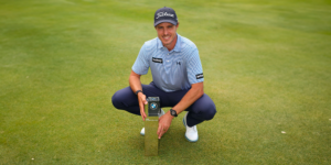 Michael Hollick lors du BMW International Open - via Twitter @DPWorldTour