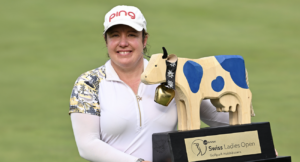 Eleanor Givens lors du VP Bank Swiss Ladies Open - via LET