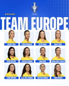 Solheim Cup 2026 : Boutier et Nadaud, le duo français pour défier les USA aux Pays-Bas