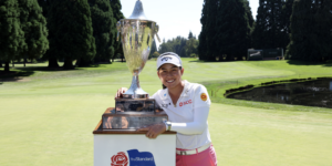 Jeeno Thitikul lors du Standard Portland Classic - via Twitter @LPGA