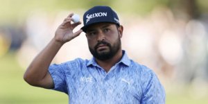 J.J. Spaun lors du BMW PGA Championship - via Twitter @DPWorldTour