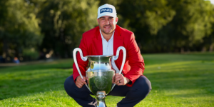 Thriston Lawrence lors de l’Omega European Masters - via Twitter @DPWT