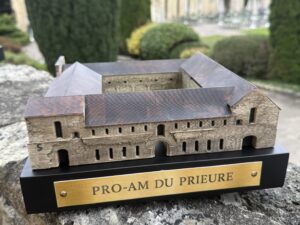 Joanna Klatten au départ du premier Pro-Am du Prieuré