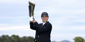 Yuto Katsuragawa lors du Genesis Championship - via Twitter @DPWorldTour