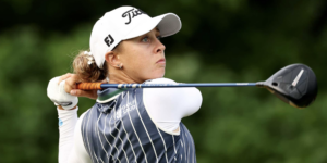 Pauline Roussin-Bouchard lors du Maybank Championship - via LPGA
