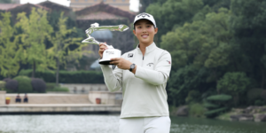 Ruoning Yin lors du Buick LPGA Shanghai - via Twitter @LPGA
